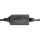 Digitus USB 2.0 kordinaatorikaabel DA-73102, 20m, 0,48Gbit/s, aktiivne kaabel, must