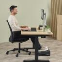 Fellowes Breyta klaviatuuri randme tugi 100142575, 47cm, 6cm, 1.75cm, Silikoon, Patendi ootel HEX Cushion Technology