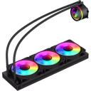 Gamemax protsessori vedelikjahutus ICEBURG 360 INFINITY BK, 1.125kg, 2.575kg, 300W TDP, 32 dBA, 800-2000 rpm, 120mm ventilaator