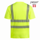 Hi-Vis T-krekls, CL2, dzeltens, M, Pesso, HVMCOT_GM, 50% kokvilna, 50% poliesteris, 170 g/m&sup2;