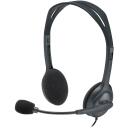 Logitech k&otilde;rvaklapid 981-000593 3.5mm, 2.35m kaabel, 20-20000Hz, reguleeritav alus, p&ouml;&ouml;ratav mikrofon