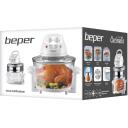 Beper Mini krāsniņa BF.640, 1400 W, ABS/stikls, 12L trauks, 18L ietilpība, 250&deg;C, ventilācija, viegli tīrāma