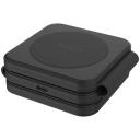 Fixed Bezvadu salokāms lādētājs 3in1 Flex FIXFLE-SA-BK, 12V/2.5A, 5W, 7.5W, 10W, 15W Max, melns