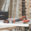 Akumulatora zobenzāģis 20V, 20V, 2Ah, POWDP25110 POWERPLUS