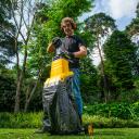 Dārza smalcinātājs 2500W, POWERPLUS, POWEG6420, Smalcināšanas jauda: 85 kg/h, Vākšanas soma: 50 L