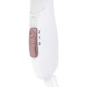 Adler juuksekuivati CR 2254, 1200 W, 2 kiirus, 1 temperatuuriseade, kokkupandav k&auml;epide, valge
