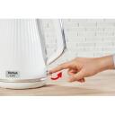 Tefal Elektriline veekeetja KO250130, 2400 W, 1.7 L, Plastmass, 360&deg; p&ouml;&ouml;ratav alus, Valge
