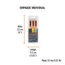 Vielinis šepetys, 3 vnt. 10652 JCEA-3 Truper