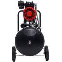 Kraftdele Компрессор безмасляный 50l 7009506, 1500W, 230V, 150l/min, 8bar, мобильный, низкий уровень шума