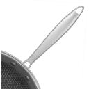 Resto Wok 95349, 28 cm, 510 mm, 75 mm, 1 k&auml;epide, roostevaba teras, kriimustuskindel, induktsioon, TRI-PLY