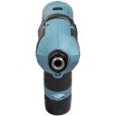 Makita smūginis gręžtuvas TD022DSE, 7,2 V, 1,5 Ah, 0-2450 aps./min, 220 in.lbs sukimo momentas, 1/4" &scaron;e&scaron;iakampis