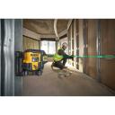 Dewalt Krustveida lāzera līmenis DCLE14251GB-XJ, Zaļā staru krāsa, Precizitāte +/- 3mm 10m, Darba diapazons 20m, IP65