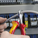 Kompaktais diagonālais griezējs X-CUT&reg;, Knipex, 73 06 160 SB, hromēts, izolēti rokturi, 160 mm, 40% mazāk piepūles.