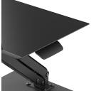 Maclean statīvs monitoram vai klēpjdatoram, MC-493, 390 x 297mm, 105-325mm, 5kg, melns, gāzes atsperes
