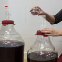 6-kambrilised fermentatsioonitorud v2 BROWIN 405591, plastik, koos korgiga