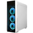 Chieftec Korpus GL-03W-OP, Midi Tower, 4x120mm A-RGB ventilaatorit, 2x klaaspaneeli, 1x USB 2.0, 2x 2.5"/3.5" pesa