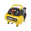 Õlivaba kompressor vaikne 550W, POWERPLUS, POWX1724S, 6L, 8 baari, 105 l/min, 79 dB(A)