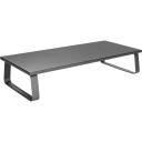 Logilink Galda monitora statīvs BP0065, 600 x 260 x 120 mm, 20 kg, melns, cietas tērauda kājas, pretslīdes spilventiņi