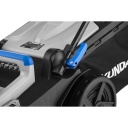 Akumulatora zāles pļāvējs, HYUNDAI, LA 4043, 430 mm pļaušanas platums, 45 l zāles savācējs, līdz 500 m² pļaušanai