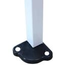 Besk Aia varjualune 9130339, 3000mm, 3000mm, metall, tekstiil, valge