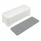 Ящик с крышкой для скрытия проводов 36x14x12см E-Box M белый / серый, 0801788968, CURVER