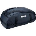 Thule Chasm 130L soma 3205599, 130L, 2.45kg, poliesters, tum&scaron;ākā zila, iek&scaron;ējās tīkla kabatas, slēdzami rāvējslēdzēji