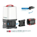 Akumuliatorinė darbo lempa AREA 10 CONNECT, 10000 lm, 03.6103C, karkass C CAS, Scangrip