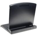 Digitus LCD konsool 19 tolline KVM DS-72211-2US, 1366x768, 8x DSUB 15pin, 1U, must klaviatuur, puuteplaat