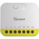 Sonoff i&scaron;manusis &scaron;viesos jungiklis MINI-ZB2GS-L, 8A, 12A, 100-240V, ZigBee, 2 kanalai, 300W LED apkrovai