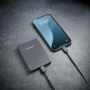 Intenso Power Bank 7344024 5000 mAh, 15 W belaidis įkrovimas, 20 W USB-C PD, plonas, pilkas