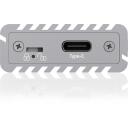 Raidsonic | Icy box SSD cietā diska korpuss | IB-1817Ma-C31, 10 Gbit/s, 1x M.2, Sudraba, Alumīnijs, Datu indikators