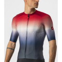 Velo krekls AERO RACE 6.0 Jersey, izmērs: M, Savile Blue/Pro Red, 8050949571033 CASTELLI