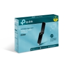 TP-Link Archer T4U AC1300 augstas ienesības bezvadu USB adapteris 2.4 GHz 5 GHz USB 3.0 2 antenas Melns