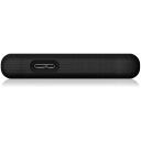 Raidsonic ICY BOX ārējais korpuss IB-223U3a-B, SATA 6Gb/s, USB 3.0, 2.5", 1 x hot-swap, silikona aizsargapvalks