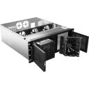 Lanberg serveru korpuss ATX 520/12 19"/4U, SC01-5204-12B, 2 x USB 3.0, 5 x 120mm PWM ventilatori, 13 iek&scaron;ējie nodalījumi