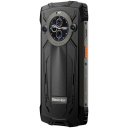 Atsparus LTE i&scaron;manusis telefonas su papildomu ekranu BV8200 6.5&Prime; FHD+ 120 Hz 12 GB 256 GB 8800 mAh Juodas Blackview