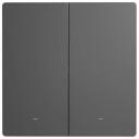 Sonoff viedais gaismas slēdzis M5 2C M5-2C-86M, 100-240 V AC, 2 kanāli, 2200 W, 10 A, Wi-Fi 2.4 GHz, PC V0
