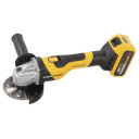 Akumuliatorinis kampinis šlifuoklis, bešepetėlis, 20V, Ø115mm, 2x4Ah, 5 priedai. POWXB20030 POWERPLUS