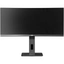 AOC Изогнутый монитор CU34P2C, 3440 x 1440, 100 Гц, 1 мс, 300 кд/м&sup2;, 1x HDMI, USB-C, KVM переключатель, USB 3.2 Gen 1 хаб