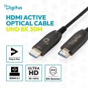 Digitus &uuml;henduskabel HDMI AOC AK-330126-300-S, 30m, 7680 x 4320p, 48Gbps, HDR, eARC, HDCP 2.2, CEC