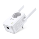 TP-Link TL-WA860RE N300 Wi-Fi diapazona pastiprinātājs/repeater 300 Mbps 2.4 GHz 1&times;10/100 Mbps Ethernet Balta