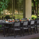 Garden table Harmony Extendable 162-241 x 100.5 x 74cm 29202278999 KETER