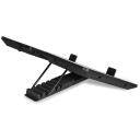 Deepcool U-Pal s&uuml;learvuti alus, DP-N214A5-UPAL, 2x140mm, 1000 RPM, 92.22 cfm, USB 3.0, must