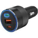 Sandberg Auto laadija 3in1 441-49, 130 W, 12-24 V, 5-20 V, 2 x USB-C, 1 x USB, must
