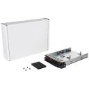 Supermicro Bezel panelis MCP-220-00043-0N, 8,89 cm (3,5 collas), sudrabs, metāls, atbalsta 1 HDD