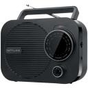 Muse Portatīvais radio M-050R, 2-bandu FM/MW, AUX in, melns