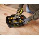 STANLEY T&ouml;&ouml;riistakott 12 tolli 1-93-330, 30x25x13cm, 0.45kg, 8 sisetaskut, 2 v&auml;list v&otilde;rktaskut, ergonoomiline k&auml;epide