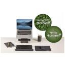 Fellowes Breyta kompaktne klaviatuuri randme tugi 100142570, 32cm, 6cm, 1.75cm, Silikoon, Patendi ootel HEX tehnoloogia