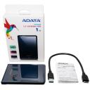 Adata HDD AHV620S-1TU31-CBL 1TB, 2.5", USB 3.2 Gen 1, Синий, устойчивый к царапинам, LED индикатор, Plug and Play