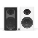 Laudberg XS1W grāmatu plaukta skaļruņi, 80 W, 4 collu zemfrekvences, 1 collu augstfrekvences, Bluetooth 5.3, 255 x 175 x 150 mm